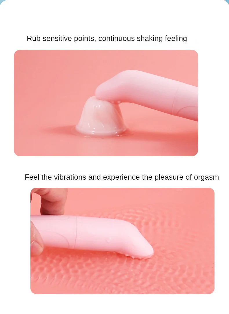 Vibrador, juguete sexual para mujer, masajeador eléctrico tipo delfín, mini bala vibradora, masturbador para adultos, estimulador de clítoris, pezón y punto G.