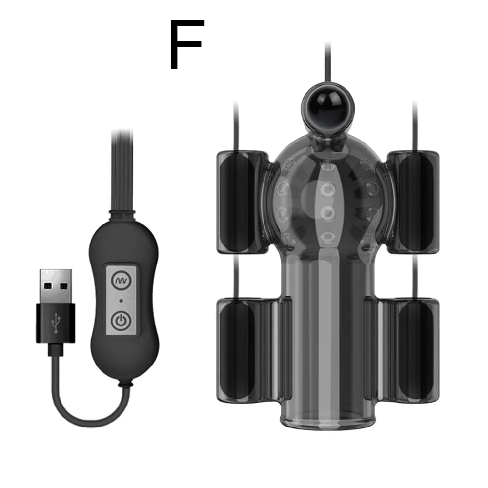 Penisvibrator, Sexspielzeug für Männer, 20 Geschwindigkeiten, Penistrainer, Ring, Eichelvibrator, Spielzeug für Erwachsene, verzögerte Ejakulation, männlicher Penis, Masturbation