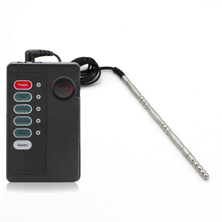 Medizinischer Elektroschock Penis Plug Männlicher Elektrostimulator Metall Harnröhrenkatheter Sounds Dilatator SM Sexspielzeug für Männer Masturbator