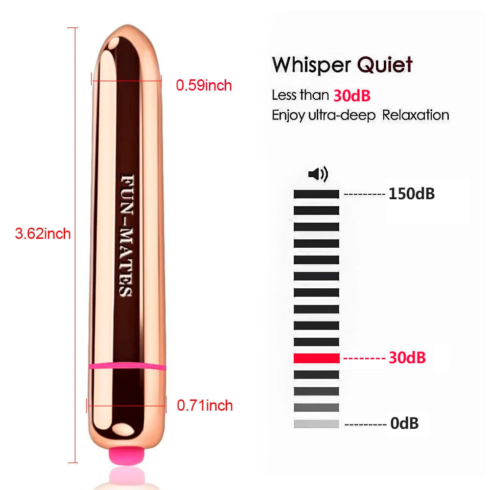 16 Geschwindigkeiten Bullet Vibratoren für Frauen Finger G-Punkt Klitoris Stimulator Vibrierendes Erotik Sexspielzeug Lippenstift Masturbator weiblich