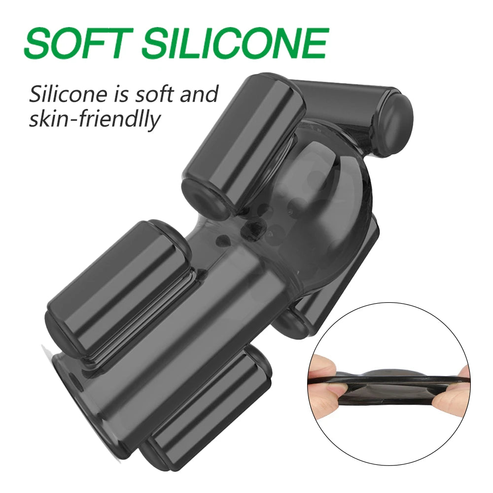 Penisvibrator, Sexspielzeug für Männer, 20 Geschwindigkeiten, Penistrainer, Ring, Eichelvibrator, Spielzeug für Erwachsene, verzögerte Ejakulation, männlicher Penis, Masturbation