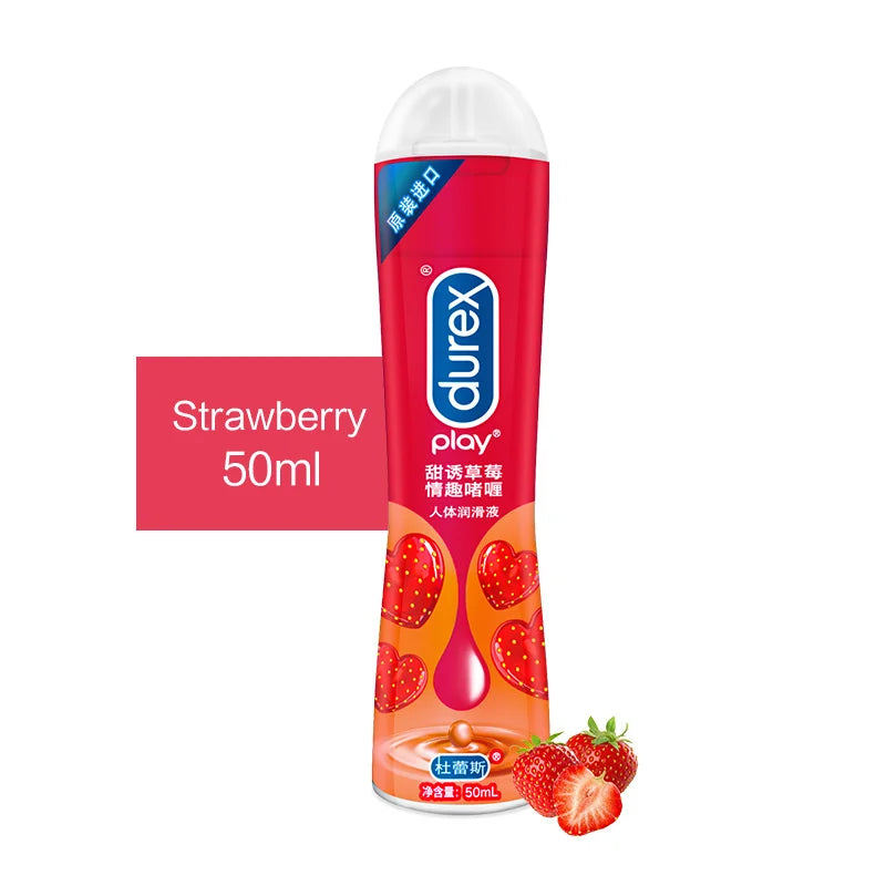 Durex 50 ml Gleitmittel auf Wasserbasis, Anal-Masturbations-Gleitmittel, Penis-Gel, Massageöl, Vaginal-Sexprodukte für Paare