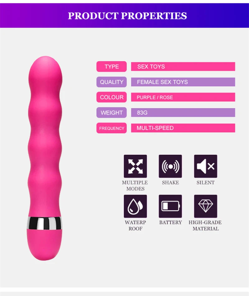 Vibrator for Couples Dildo AV Stick Vibrators G-spot Clitoris Massager Stimulator for Woman Men Adults Female Dildo Shop Goods