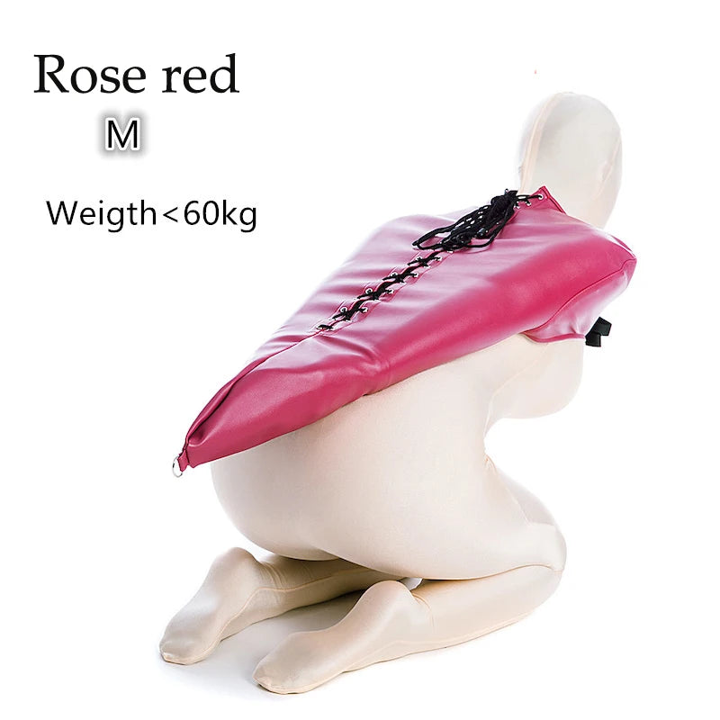 BDSM-Armbinder aus Leder, Zwangsjacke hinter dem Rücken, SM-Bondage-Handschuh, Sklavenhaubenmaske mit offenem Mund, Cosplay-Sexspielzeug für Erwachsene