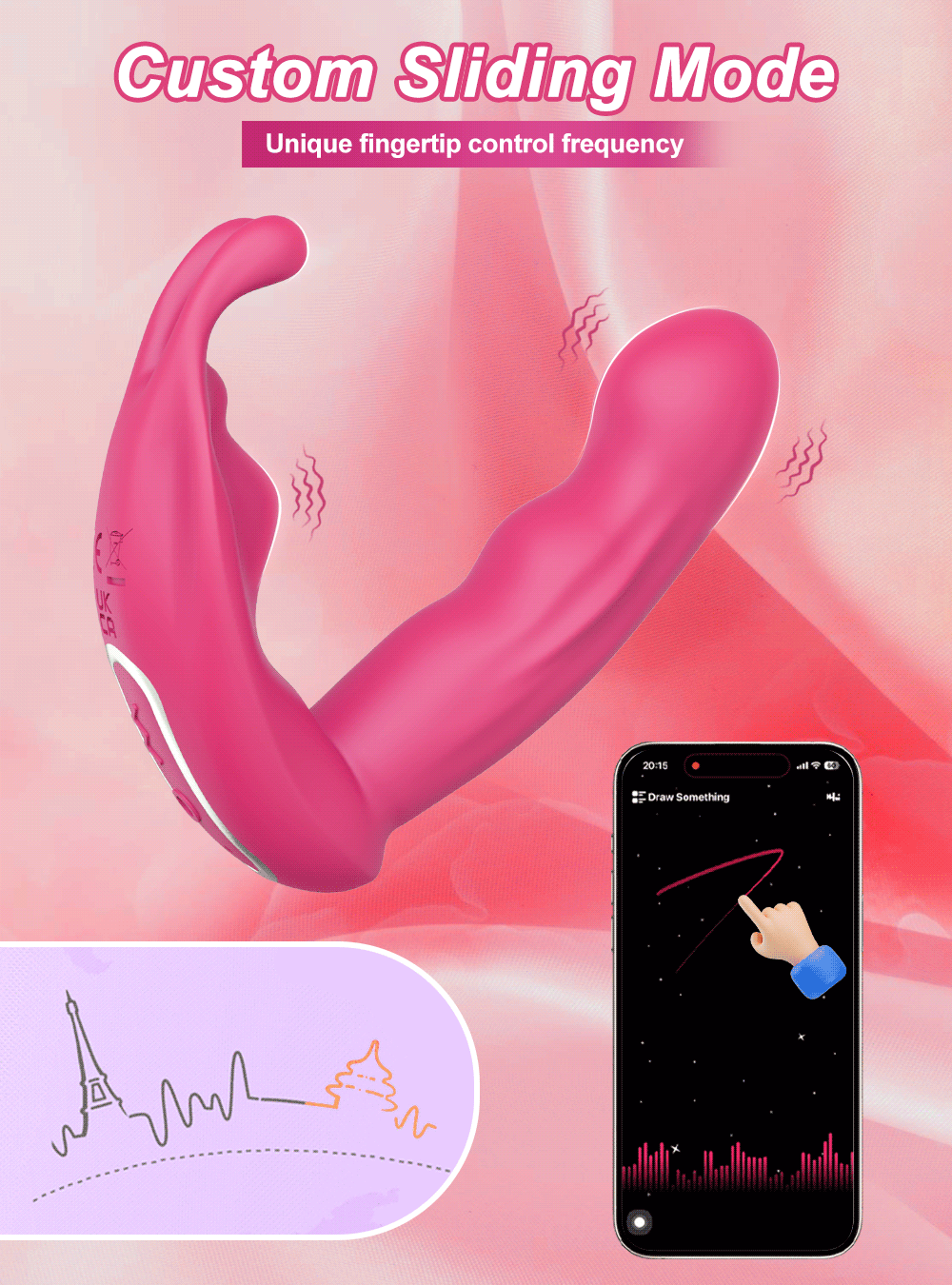 Vibrador vaginal con control por Bluetooth para masturbación femenina, estimulador de clítoris, vibrador portátil, productos eróticos para adultos.