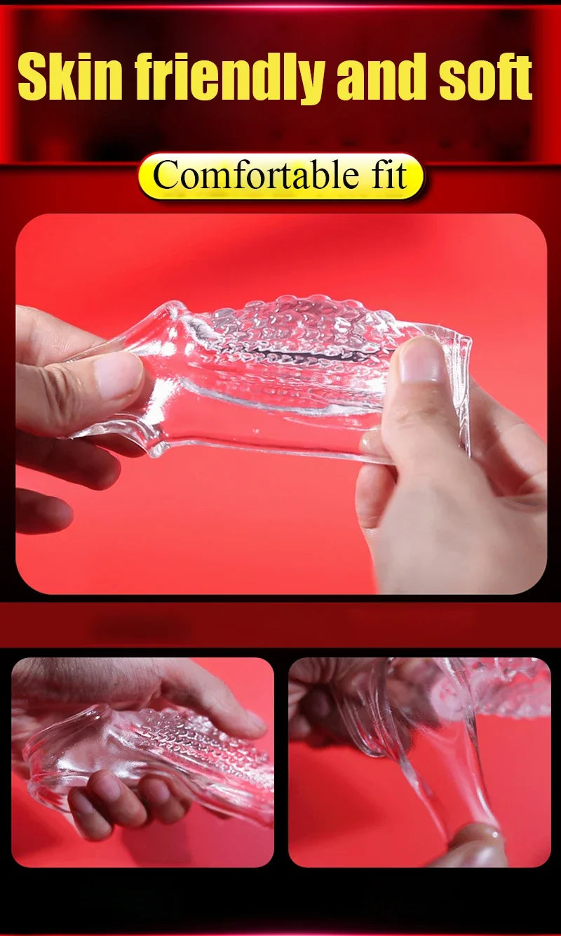 Juguetes sexuales para alargar el pene, extensor de anillo para pene, funda reutilizable, preservativos, productos para adultos, herramienta erótica para parejas.