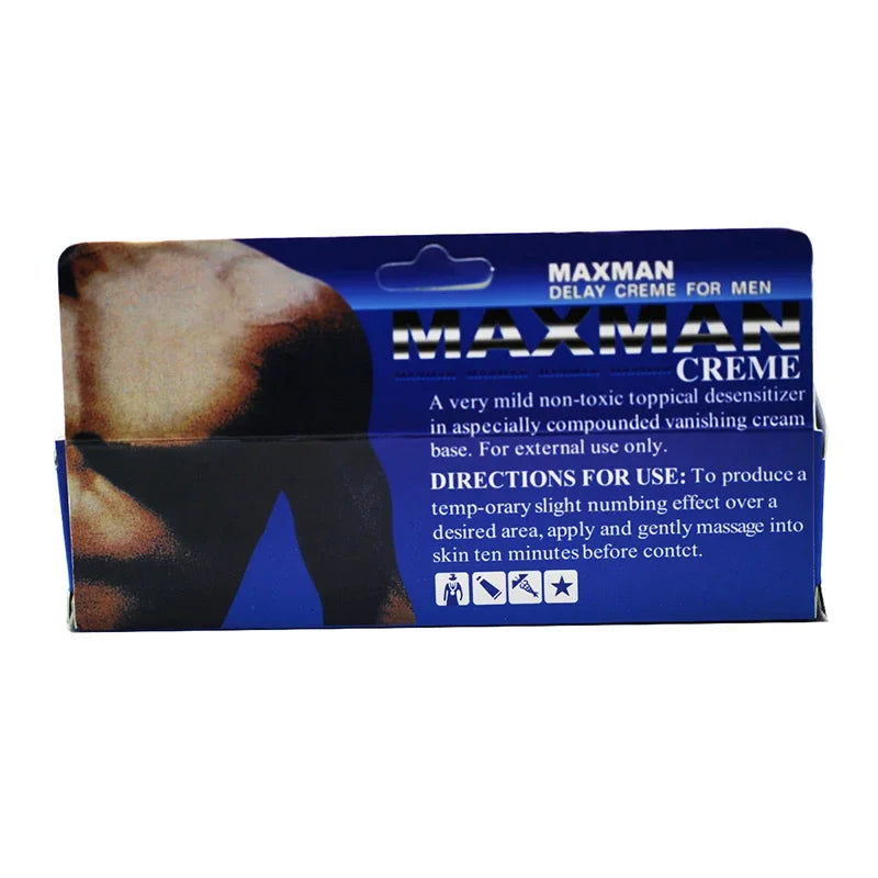 Maxman Max Männliche Penisvergrößerungsölprodukte erhöhen XXL-Creme Big Dick Sexcreme für Männer Sexuelle Produkte 50g