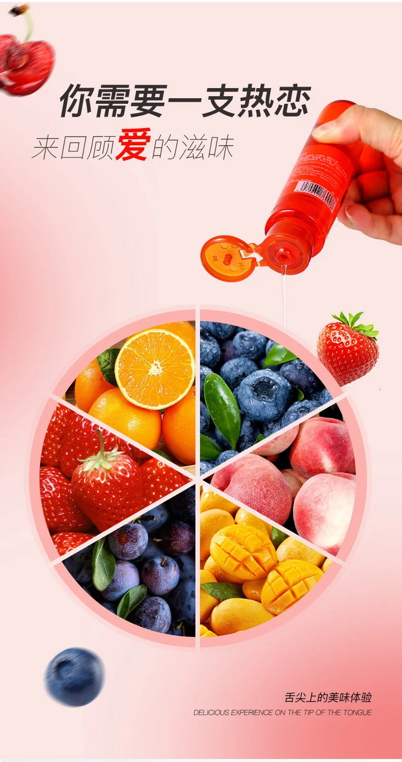 Gleitmittel mit Erdbeergeschmack, Sex-Gleitmittel, Gleitmittel auf Wasserbasis, Oralsex, Analsex, Masturbation, fruchtiges Gleitmittel, 30 ml