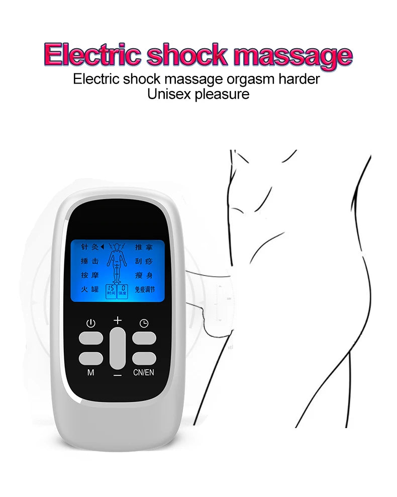 BDSM Elektroschock Leitfähige Faser Penishülle E-Stim Hodensackringe Elektrisches Spiel Penistherapie Vergrößerung Männliche Sexprodukte