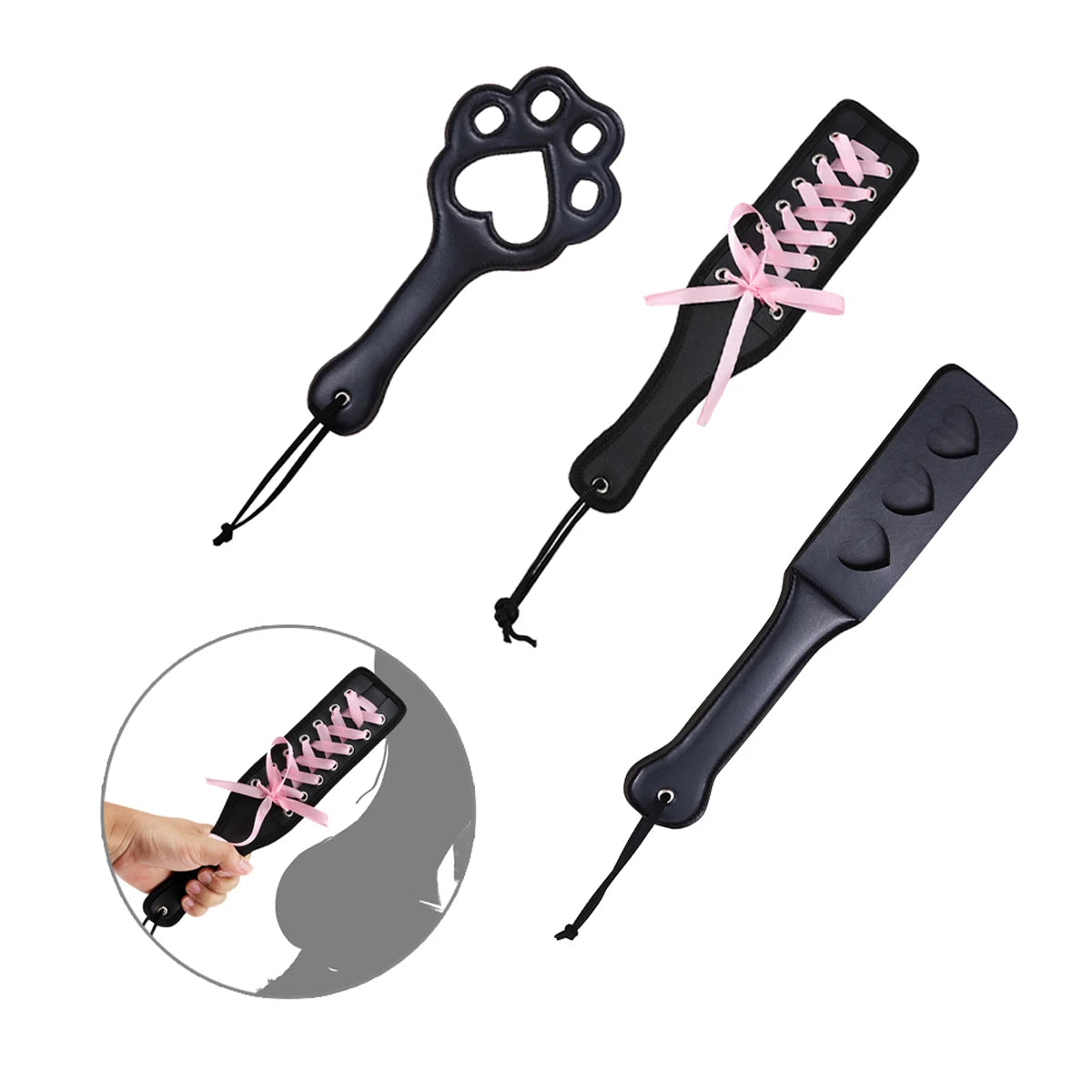 BDSM Cuero SP Adulto Coqueteo Herramienta Piel Raqueta Juguetes Sexys Sm Castigo Juego Íntimo Pareja Azotes Coqueteo Juguetes Sexuales Para Mujeres