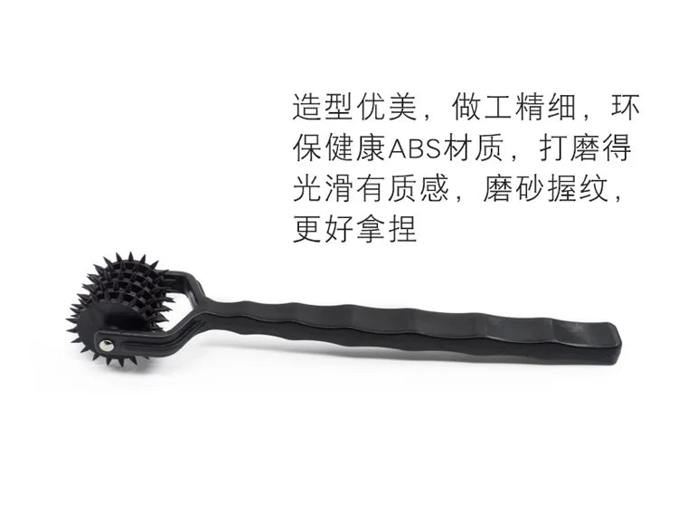 BDSM Slave Fetisch Spiele für Erwachsene Körper Nippel Schamlippen Massage Stimulator Sexspielzeug für Paare Pin Wheel Gear Roller Erotische Flirt-Tools