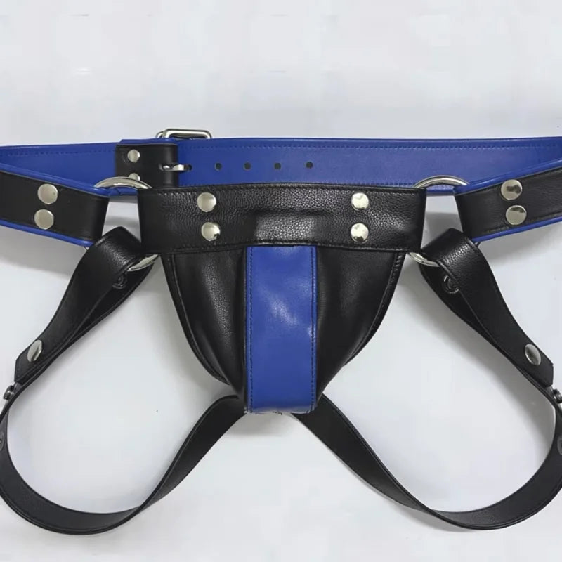 2024 Lencería sexy para hombre, suspensorio, pantalones exóticos, arnés de cuero, lencería sexy, BDSM, bondage, fetiche, gays, hombre, escenario, ropa de discoteca