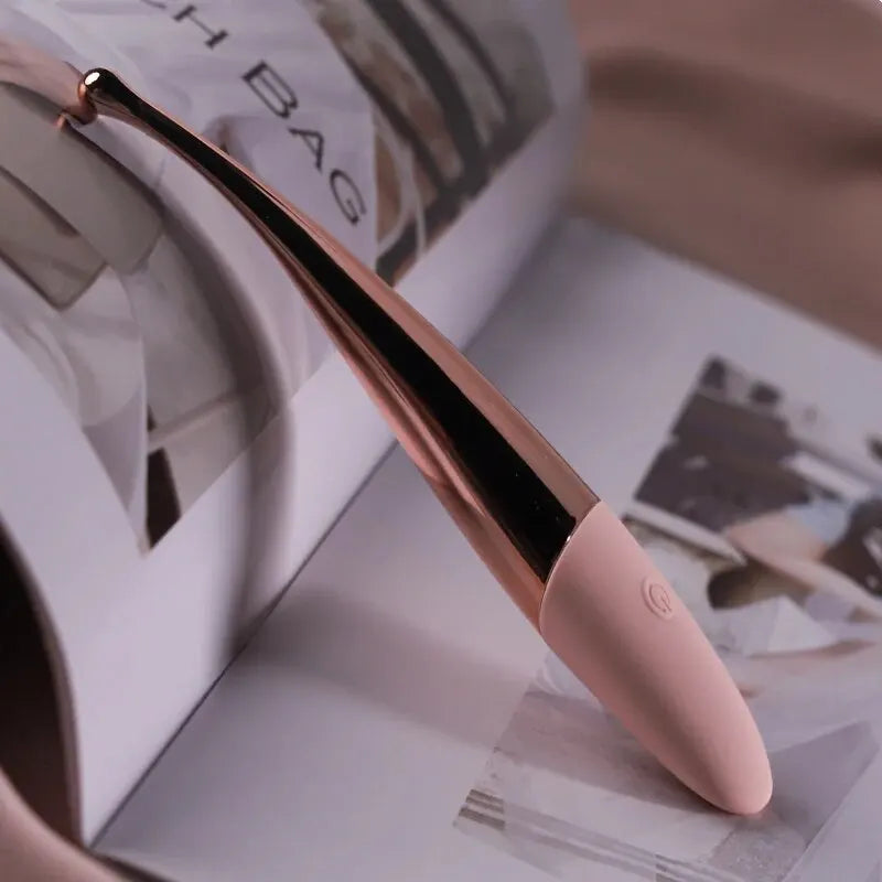 Vibrador de punto G para mujeres con estimulación magnética de miel, vibrador ultrasónico multifrecuencia con carga para mujeres.