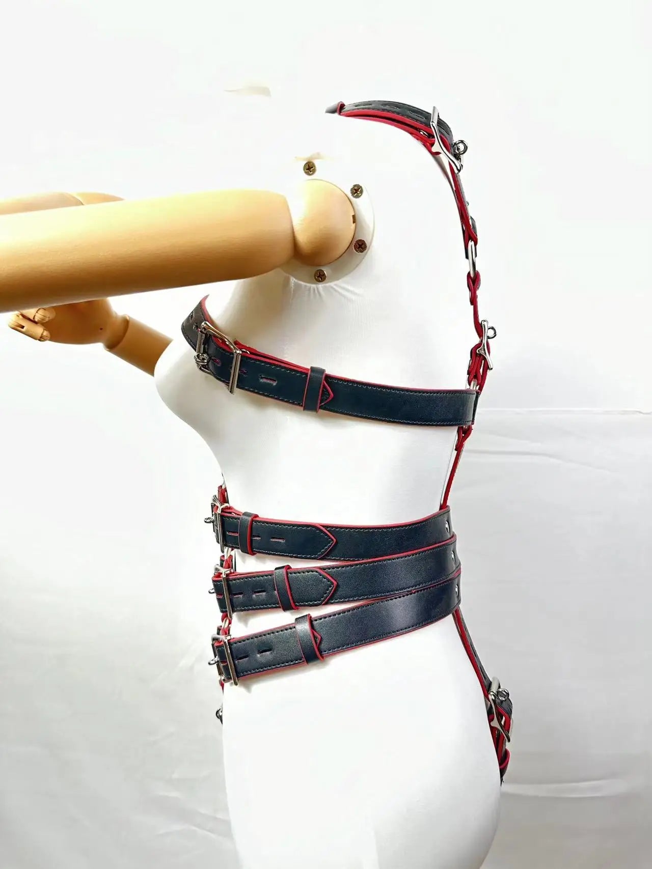 Ropa de bondage BDSM K9, capucha para perro, banda de sujeción, juego de cachorros, pelota bucal, juguetes sexuales, juegos de rol, juegos para adultos masculinos y femeninos
