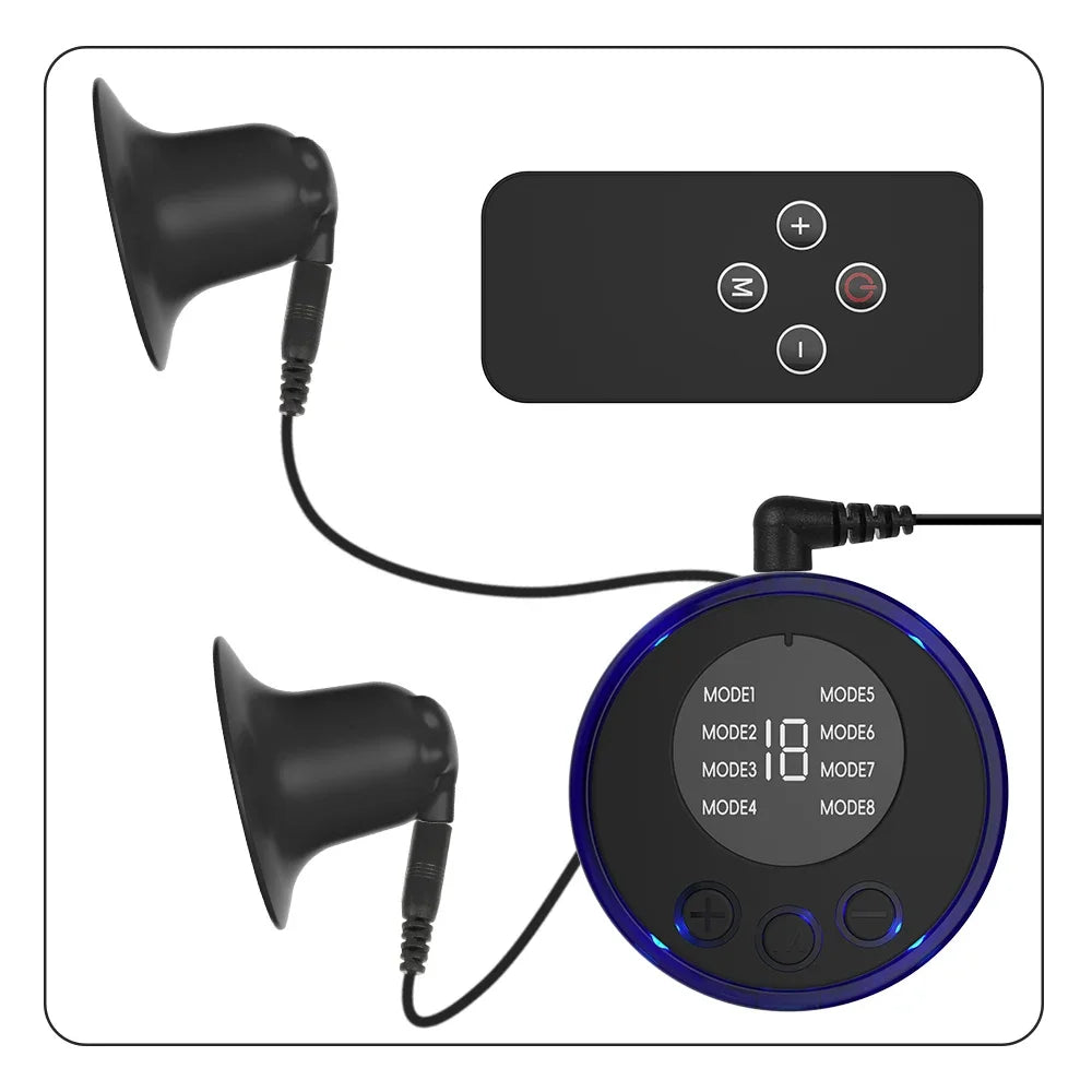 BDSM-Elektrode, Brustclip, Nippelspielzeug für Frauen und Männer, Paare, Stromschlag, Vorspiel, Flirten, Sexspielzeug mit medizinischem Thema für das Vergnügen