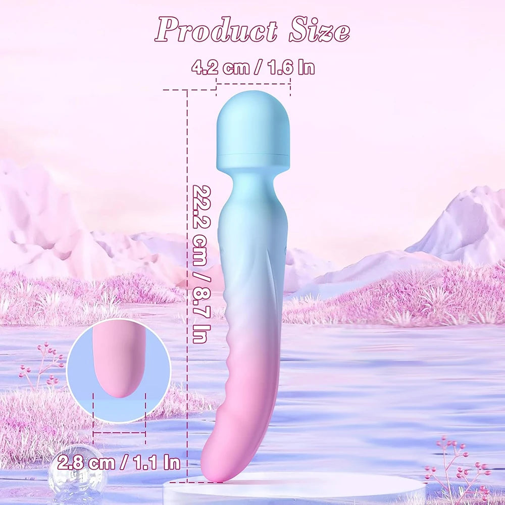 Powerful AV Vibrator for Women G Spot Dildos Magic Wand Clitoris Stimulator Female Vagina Massager Adults Sex Toys for Woman