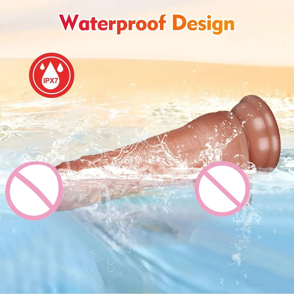 Realistic Dildos Vibration For Women Masturbation Sexy Adult Sex Toys Big Dick Penetration Anal Thrusting Penis Dildo Vibrator