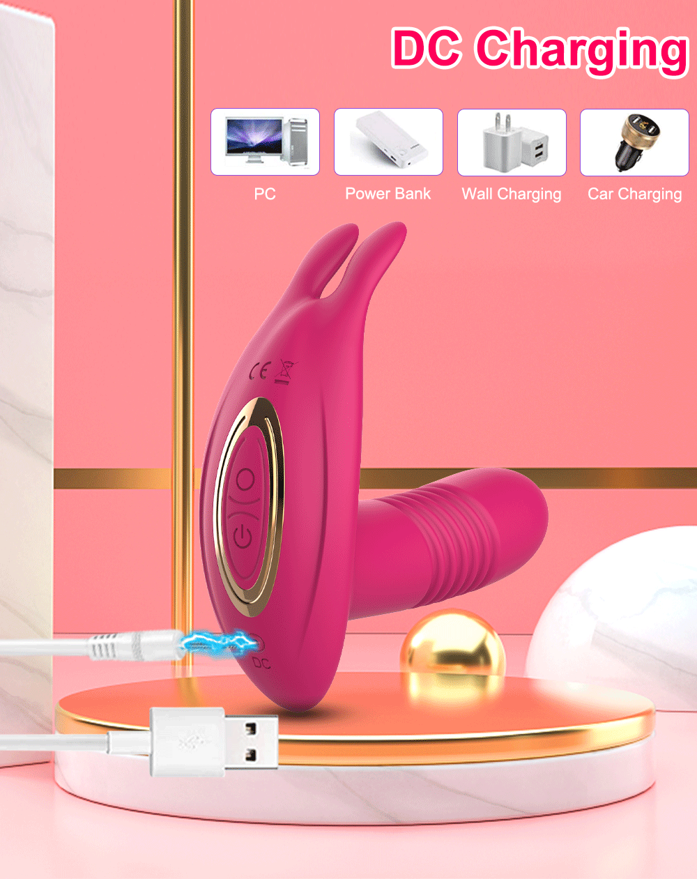 Vibrador vaginal con control por Bluetooth para masturbación femenina, estimulador de clítoris, vibrador portátil, productos eróticos para adultos.