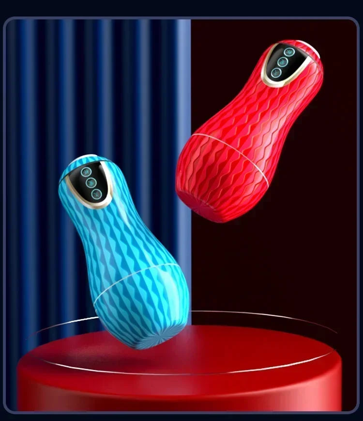 Juguete sexual de masaje de próstata para hombres, masturbador vaginal real simulado de silicona suave 5D, juguetes sexuales sexys para adultos.