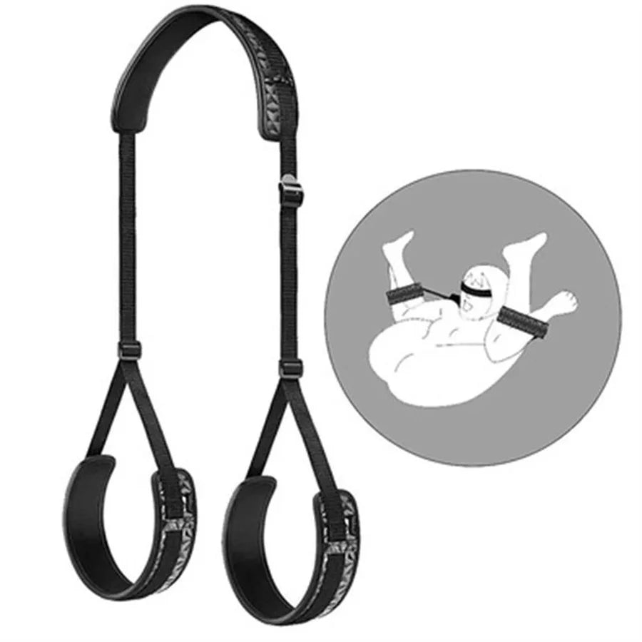 Sexspielzeug Werkzeuge Sexspielzeug für Paare Selbstverbandgürtel BDSM-Sets Sexschaukel Bondage Beinspreizer Fetischseil SM Sklave