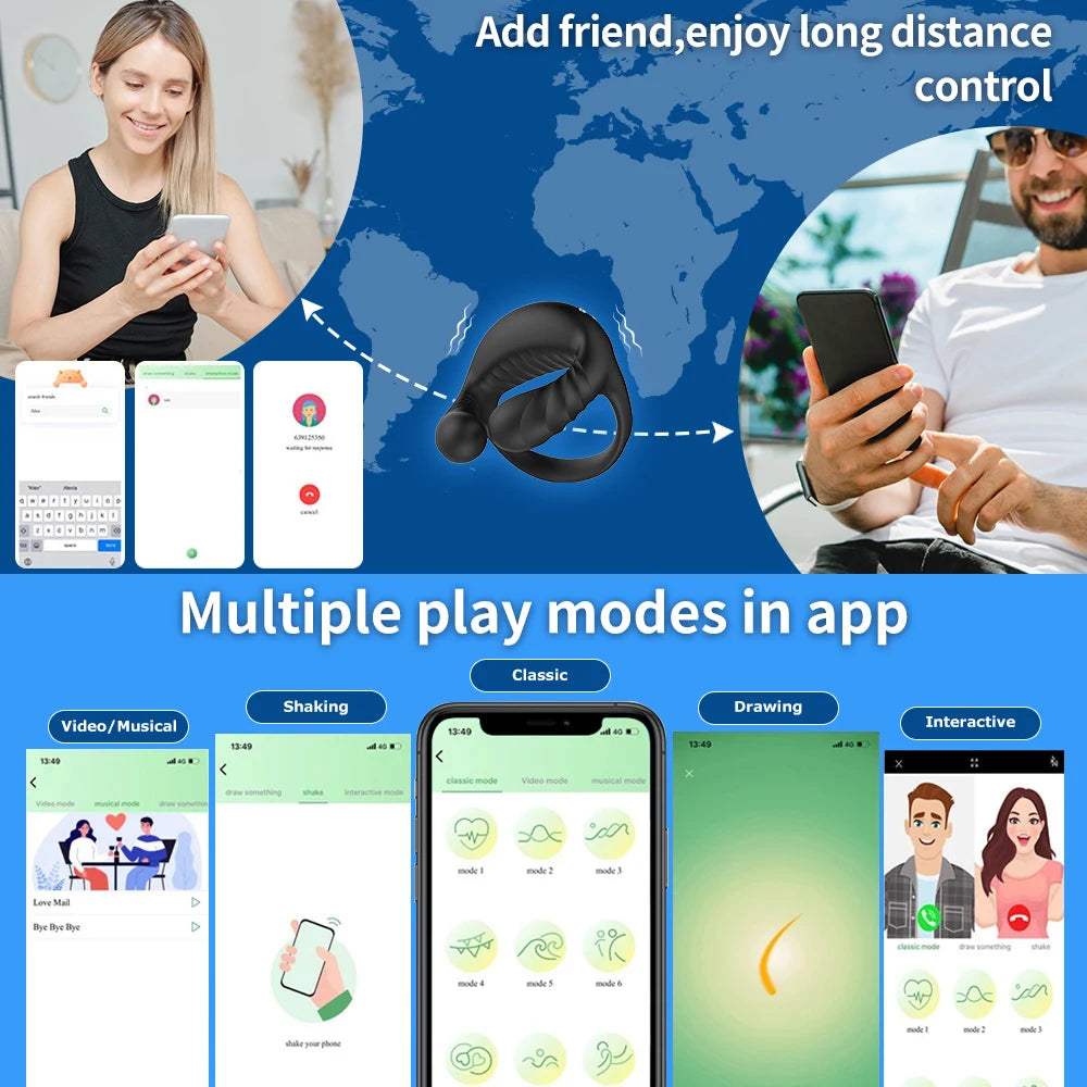 Vibrator Cockring Penisring Penisring an für Mann Verzögerung Ejakulation Sexspielzeug für Männer Paarringe Penisring Spielzeug für Erwachsene 18+