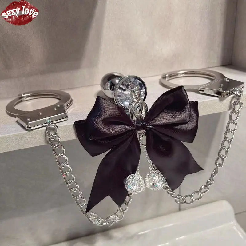 Tapón anal con forma de campana para entrenamiento alternativo, juguete estimulante de tracción para pechos, juguetes eróticos para adultos y hombres.