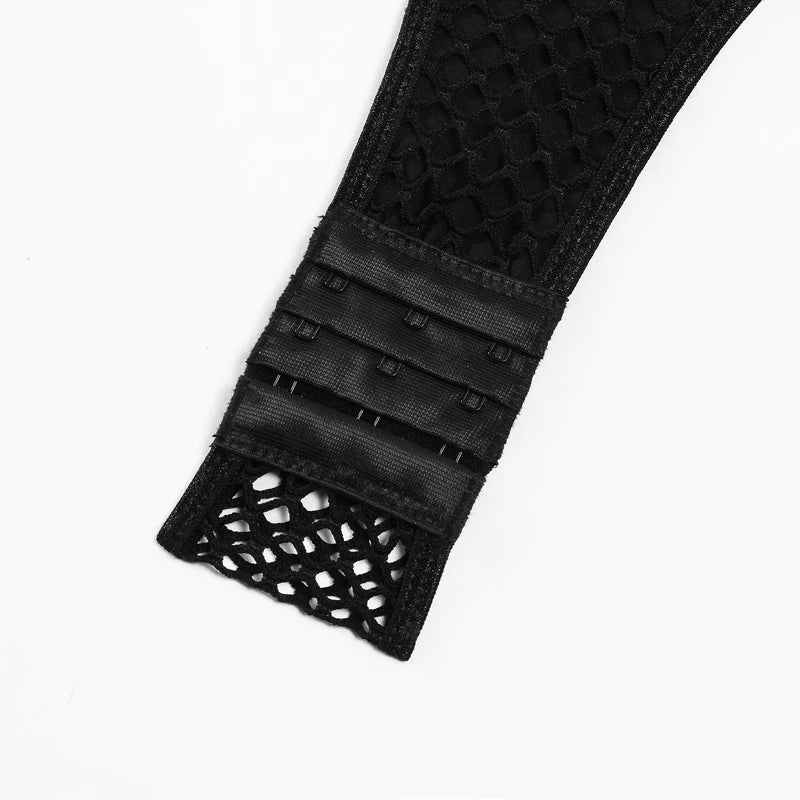 MUZISKAT Heiße explosive Modelle, erotische Dessous, sexy Skelett-Overall mit durchsichtigem Netzhals