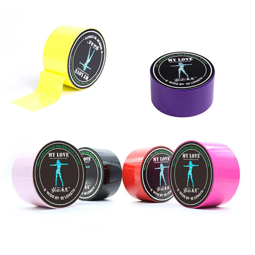 Arnés corporal con cinta de bondage electrostática BDSM, ataduras, juego de rol, juego de esclavos para adultos, juguetes sexuales eróticos