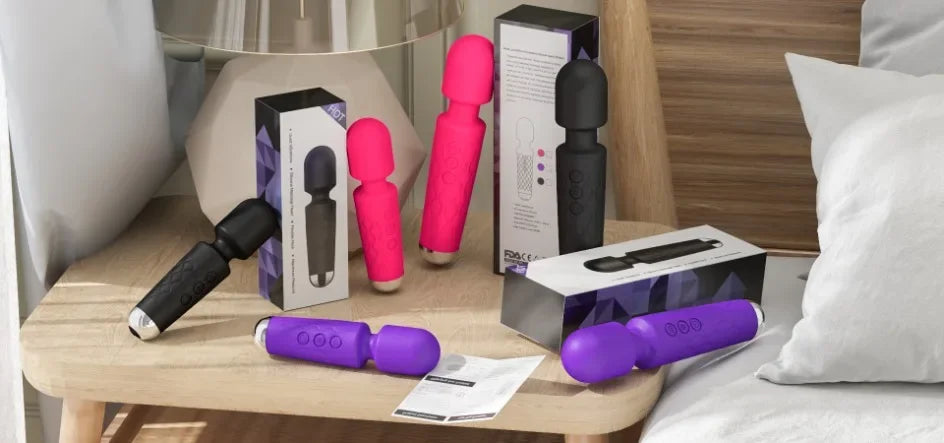 20 Speeds AV Vibrator Powerful Handheld Wand Massager Anal Dildo G spot Clit Stimulator Female Masturbation Sex Toys  for Women