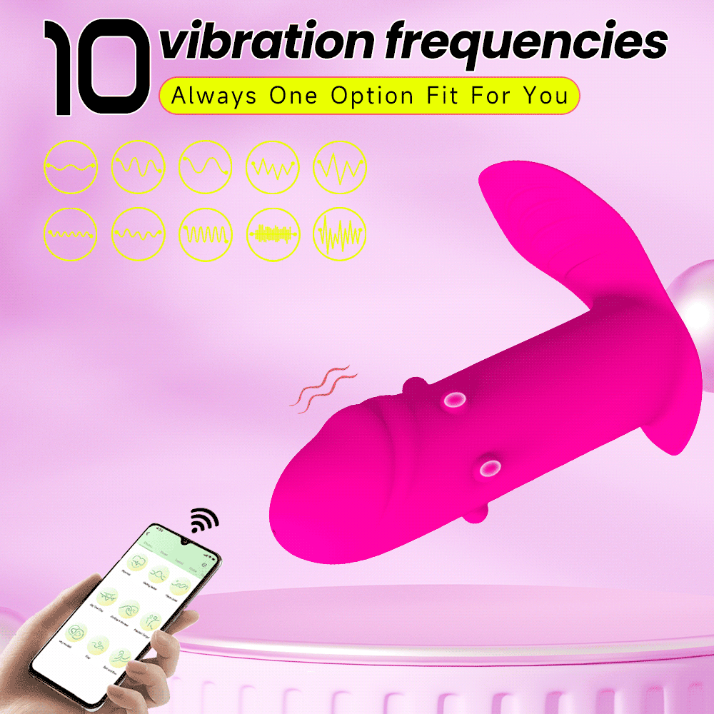 Consolador vibrador con control inalámbrico por aplicación, potente estimulador de clítoris y punto G, mini masajeador vaginal tipo bala, juguetes sexuales para adultos para mujeres.