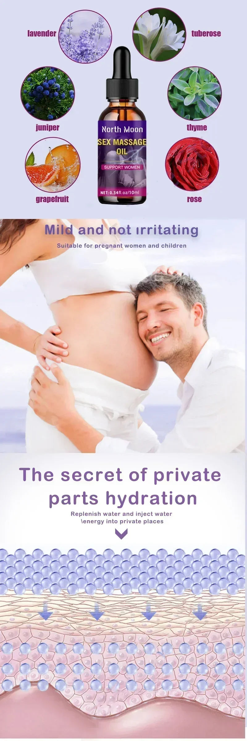 Nuevo gel estimulante para orgasmos squirting para mujeres, aceite de masaje sexual, potenciador de la libido y clímax femenino, lubricante sexual para mujeres, Afrodisia