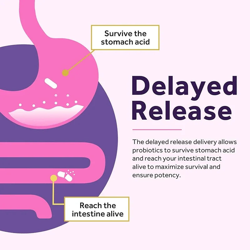 Probiótico para mujeres: mejora la salud intestinal, mejora la digestión y alivia la hinchazón y los gases.