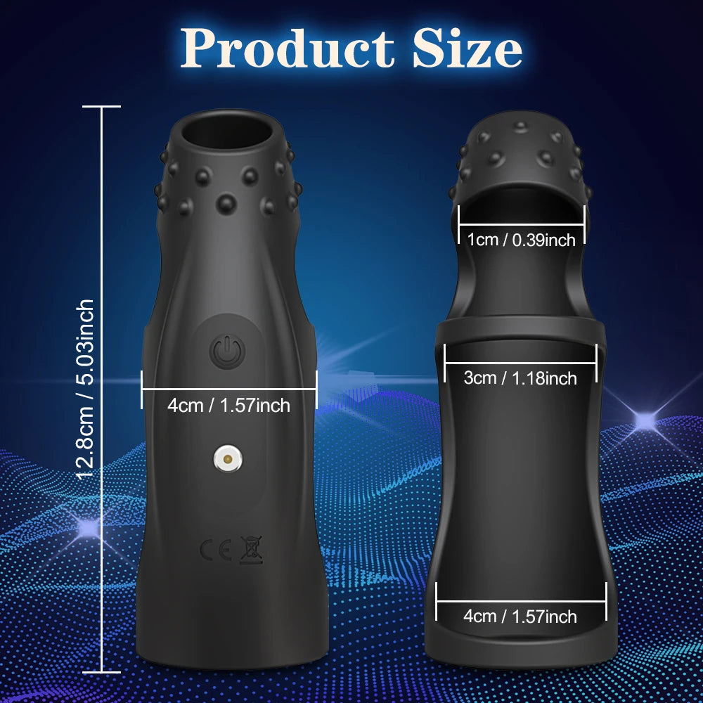 Anillo vibrador para pene, juguetes sexuales para hombres, pareja, retardante de eyaculación, castidad, escroto, testículos, masajeador masculino, vibrador, gay