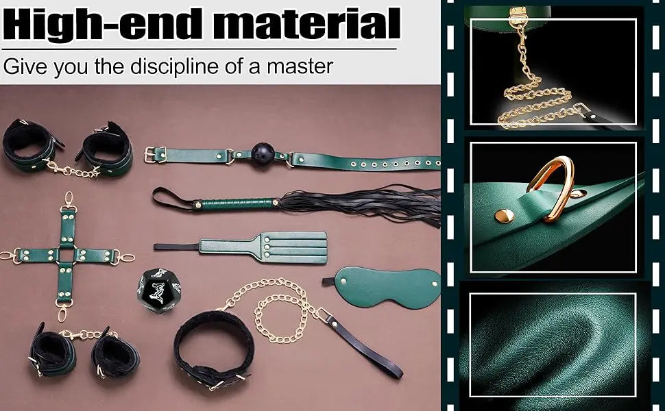 Las parejas usan juguetes sexuales BDSM, juego de bondage sexual BDSM de 12 piezas, juego de bondage, juguetes femeninos para adultos, productos para adultos, entrenamiento para hombres y mujeres