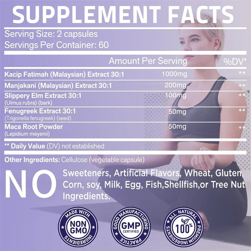 Suplementos para la humedad vaginal: para el equilibrio hormonal femenino, el equilibrio del pH femenino y la salud vaginal.