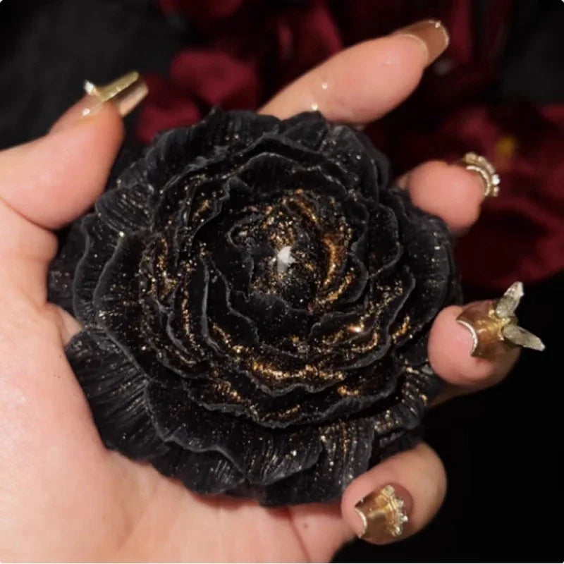 Rose Scented Low-Temperature Aromatherapy Candle for Couples Skin-Safe Valentine’s Day Gift Ideal for Romantic Date Nights