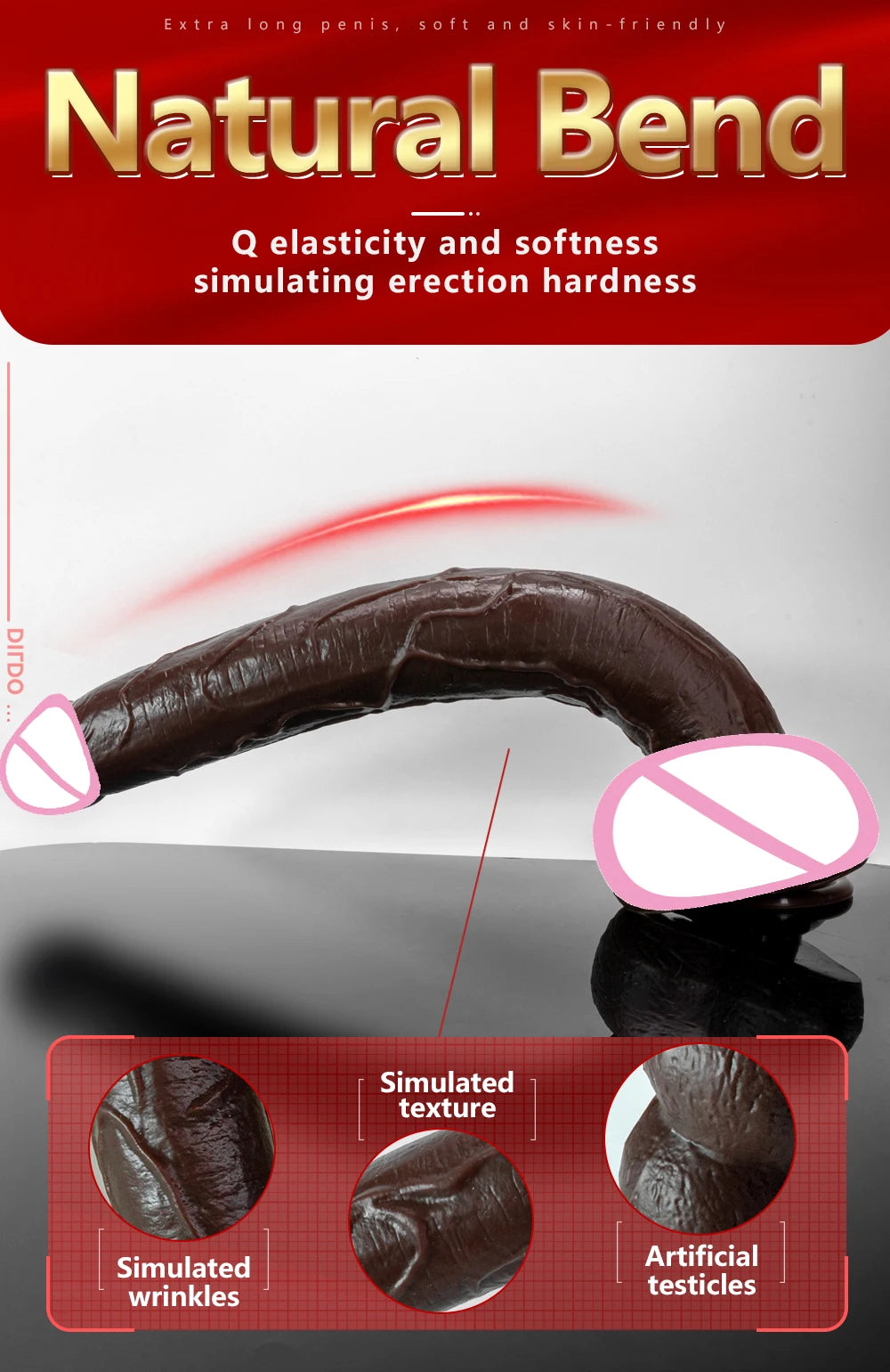 Super Lange Riesige Lange Dildo Big Dildo Vaginal Anal Dilatator Sex Spielzeug Für Frauen/Männer Anal Plug Faloimetor Für frauen Sex shop