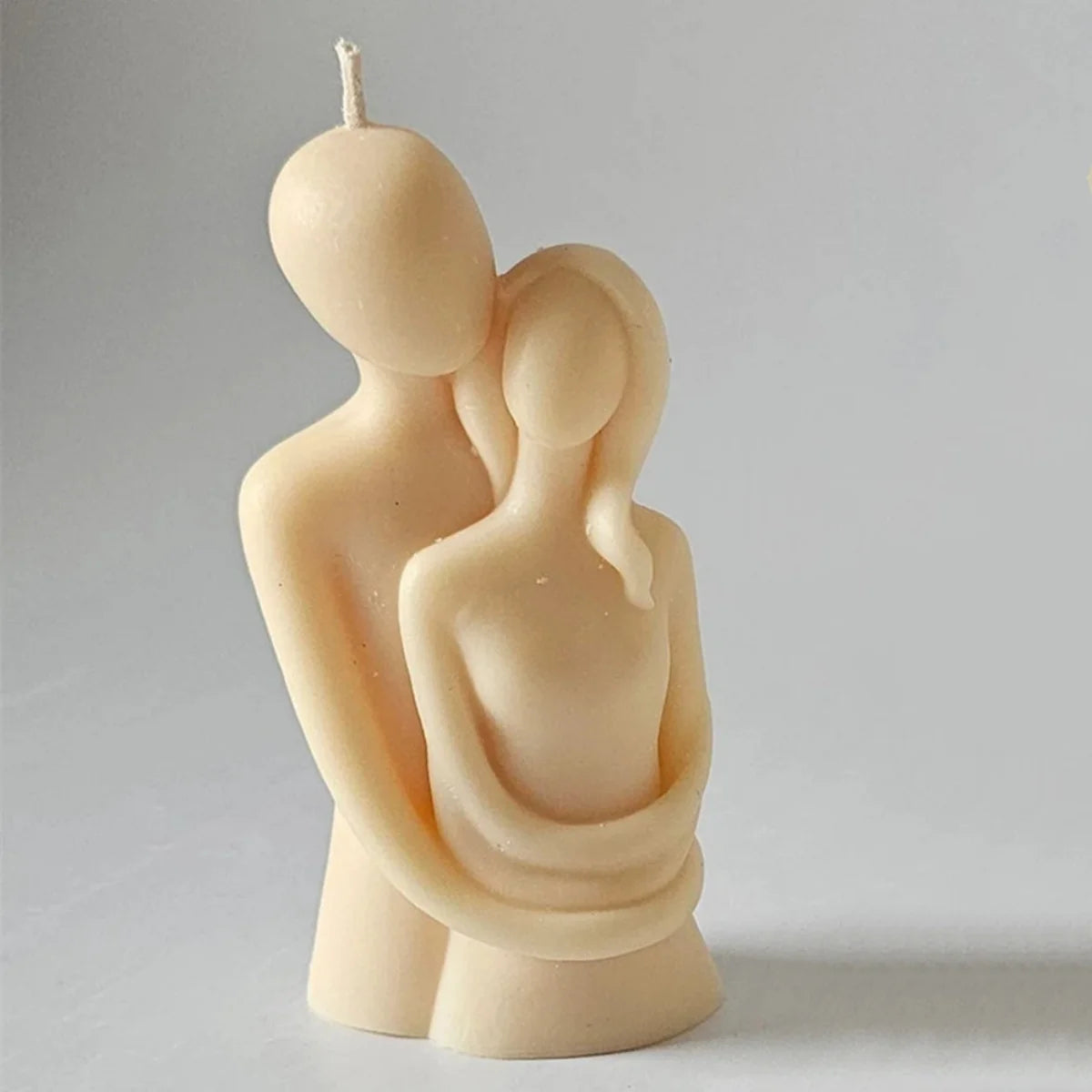 3D Embracing Men Women Scented Candle Simple Couple Lover Body Soy Wax Aroma Candle Home Wedding Supplies Unique Festive Gifts