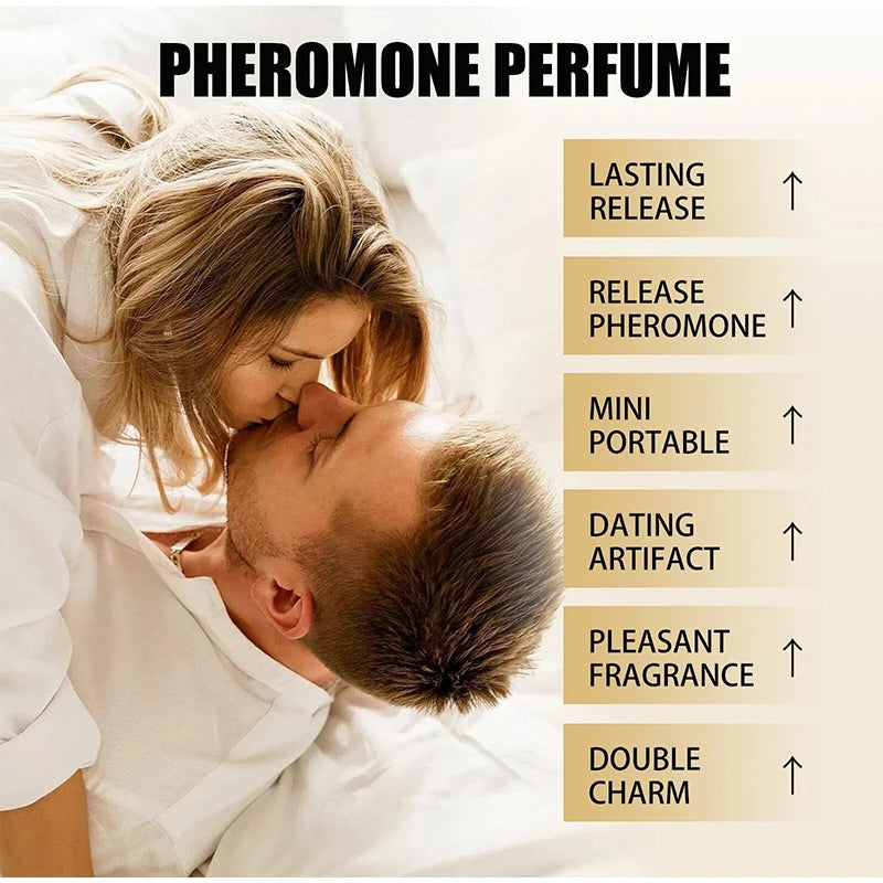 Pheromone Perfume Spray for Men to Attract Women,Long Lasting Glamour Cologne,Sexy Charm Fragrance,Social Dating Seductive Scent