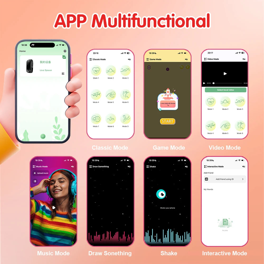 Pinzas vibradoras para pezones, estimulador de pezones con 9 modos de vibración, juguetes sexuales BDSM para adultos, para mujeres y parejas.