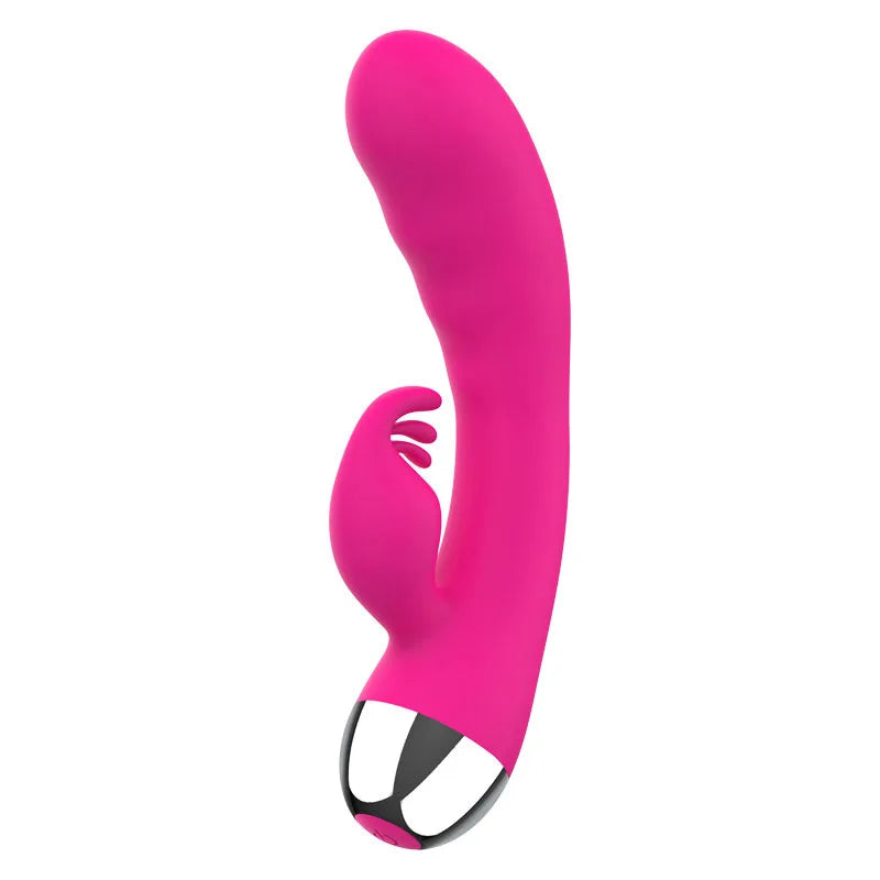 Vibrador para mujer con 12 modos de vibración | Estimulador dual de clítoris y punto G | Juguete sexual impermeable para mujeres y parejas | Placer para adultos