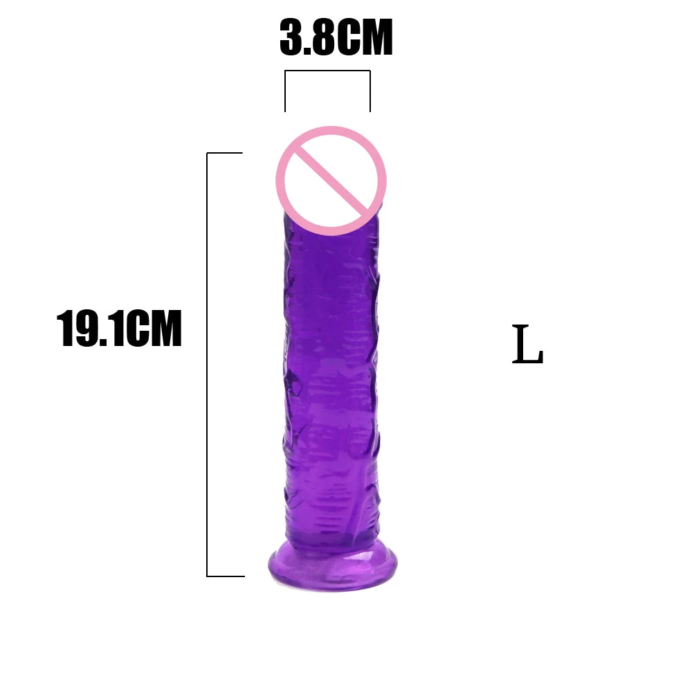Dildo Anal Plug Dilldo? für Frauen Butt Cock Sex Toys Butt Frau Penis Dilbo? 18 Realistische Strapon Dildos Strap-on Erwachsene Glas
