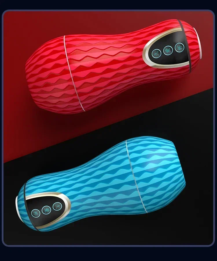 Juguete sexual de masaje de próstata para hombres, masturbador vaginal real simulado de silicona suave 5D, juguetes sexuales sexys para adultos.