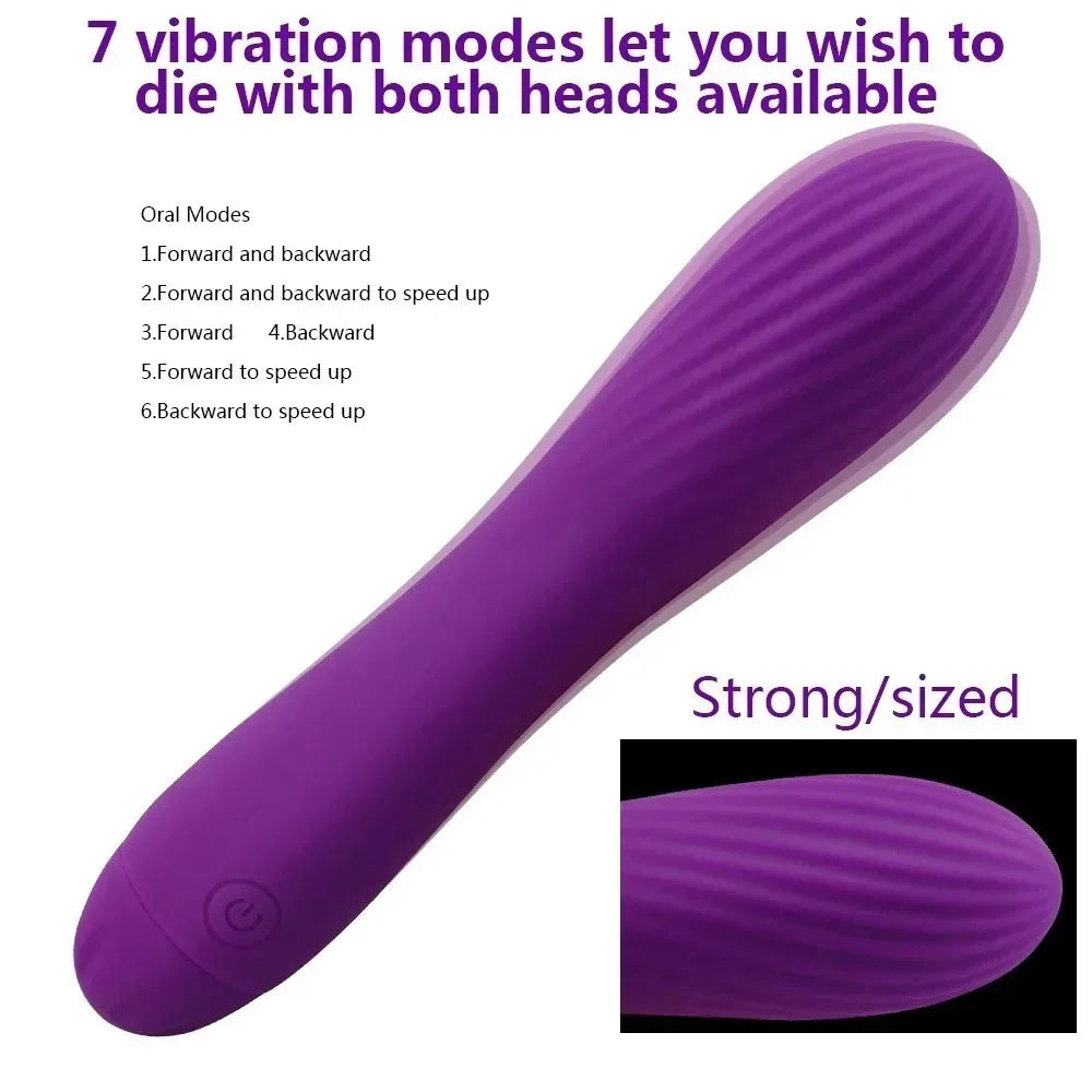 Vibrador potente para punto G, vibrador AV, consolador recargable, masajeador, estimulador de clítoris, masturbación, juguete sexual erótico para mujeres.