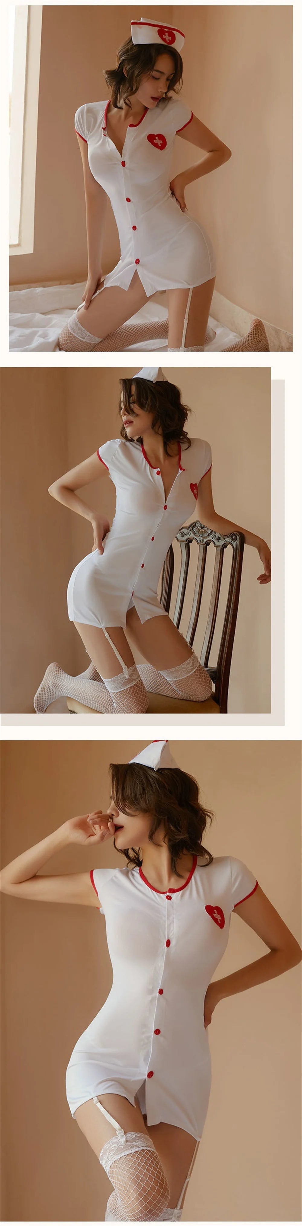 Sexy Dessous Baby Doll Frauen Spitzenkleid Erotische Dessous Porno Cosplay Uniform Für Sex Kostüme Unterwäsche Lenceria Sexi