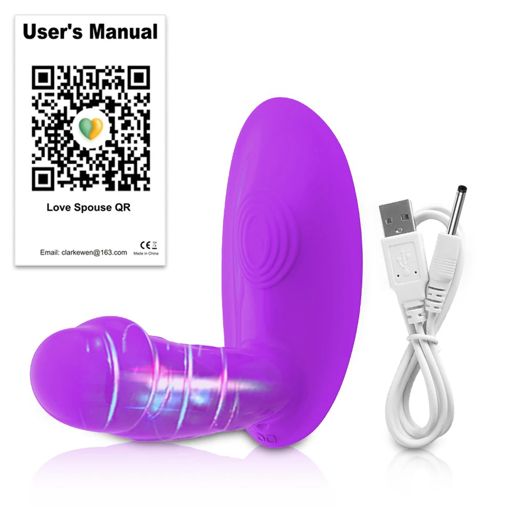 Vibrador vaginal con control por Bluetooth para masturbación femenina, estimulador de clítoris, vibrador portátil, productos eróticos para adultos.