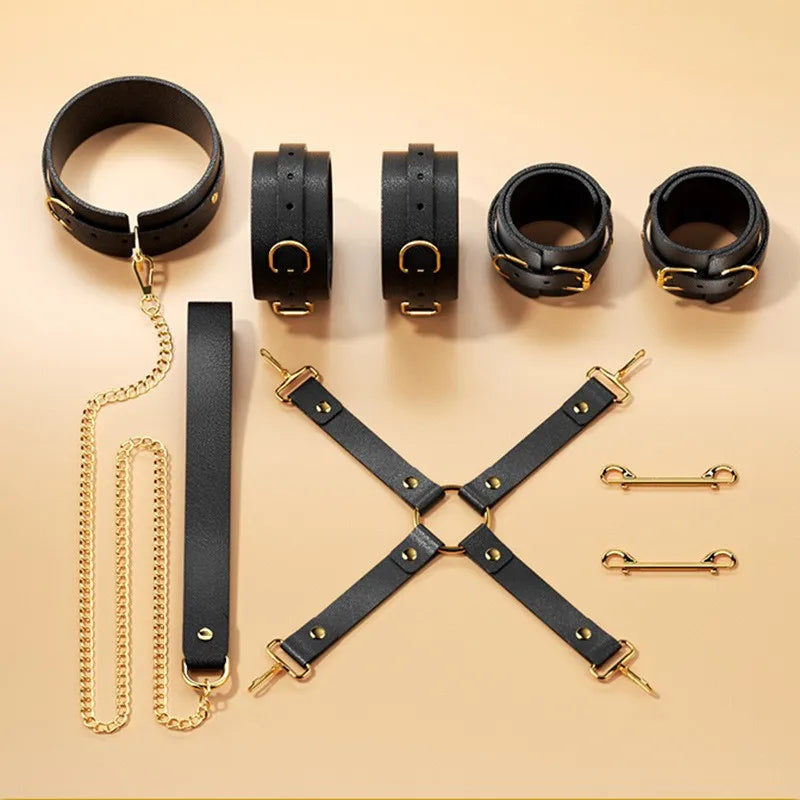 BDSM Sexprodukte für Erwachsene, SM-Sex-Kits, Bondage-Ausrüstung, Halsband, Hintern, Oralsex-Spiel für Paare, Sexuelle Wellnessartikel für Erwachsene, Intimartikel