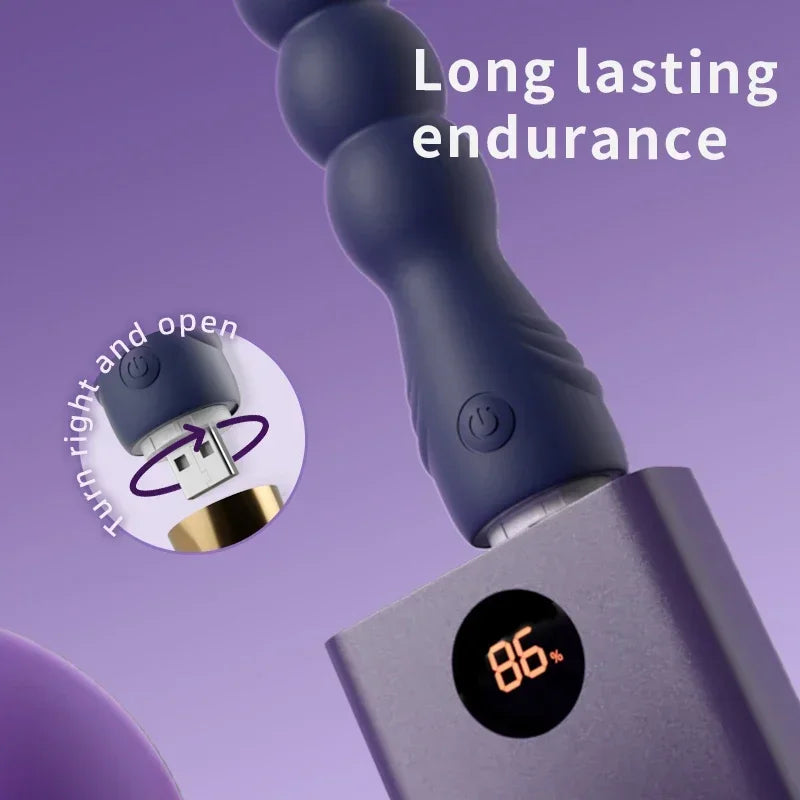 Vibrador para sexo anal, estimulador de clítoris y vagina para mujeres, tapones anales vibradores, masajeador de próstata masculino, juguete sexual para el ano, juguete sexual para parejas.