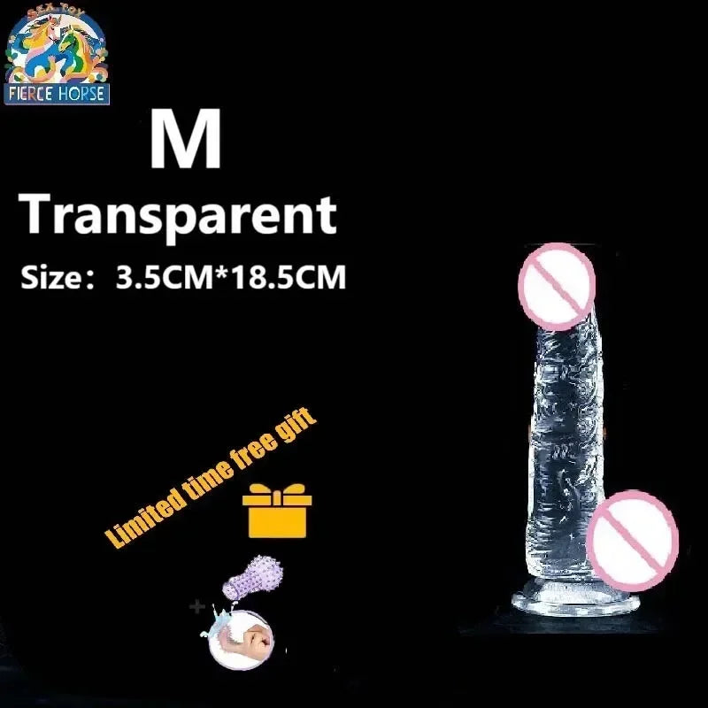 Consolador realista con ventosa para mujer, juguete sexual para adultos, masturbación anal vaginal, pene, consolador