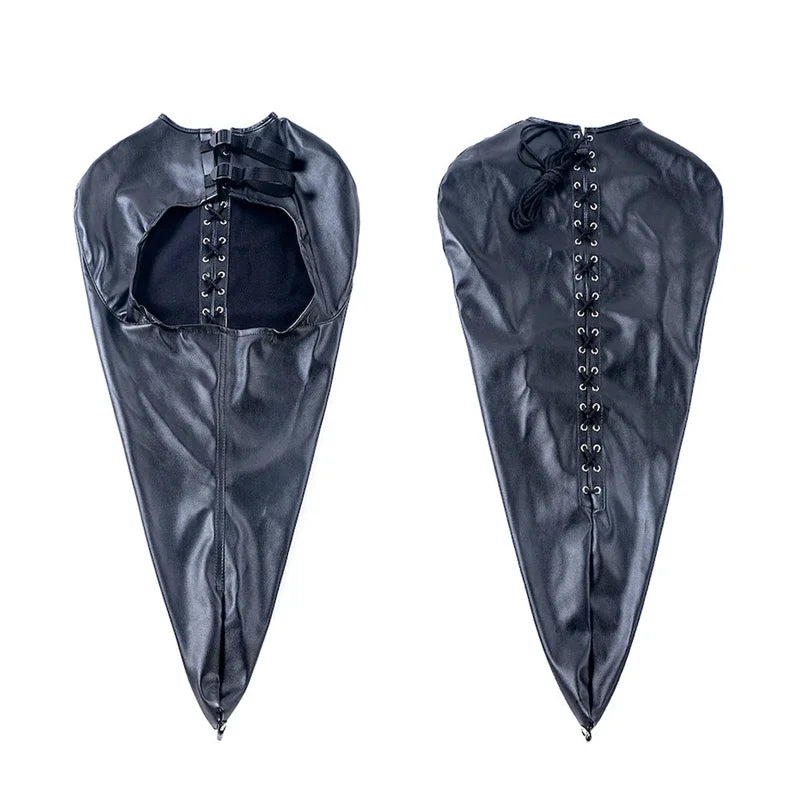 Camisa de fuerza BDSM / Brazalete, Brazalete de cuero de lujo, Guantes de bondage para la espalda, Juguetes sexuales para parejas, Sex Shop